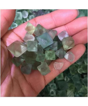 Crystal Rough Natural Crystal Rough Stone Crafts Natural Green Fluorite Crystal Gemstone Octahedron Metaphysical Rough Stone for Home Decor - Buy Online on GoSupps.com