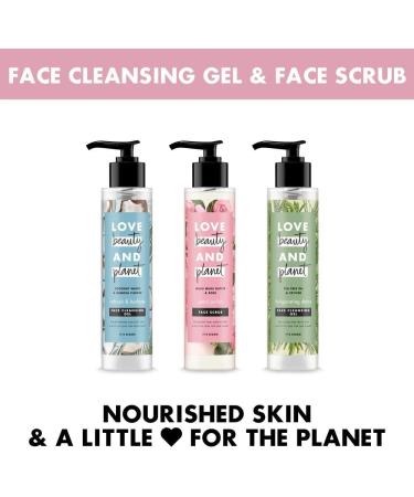 LOVE BEAUTY AND PLANET Gel Nettoyant Visage Eau de Coco et Fleur de Mimosa 125 ml - Lot de 2 - Buy Online on GoSupps.com