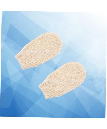 Healeved Exfoliating Bath Gloves - 2pcs Bathing Mittens for Women | Loofah Back Scrubber, Body Massage Towel & Exfoliator Gloves - Buy Online on GoSupps.com