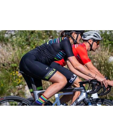 Al Cycling Women's PRR Strada Bib Shorts 3XL - Black/White | Premium Comfort & Performance for International Delivery - Buy Online on GoSupps.com