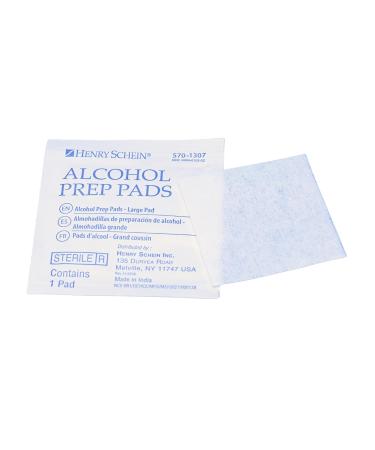 Buy Large Sterile Alcohol Prep Pads - 2-Ply Pack of 200 | International Shipping Available - Buy Online on GoSupps.com