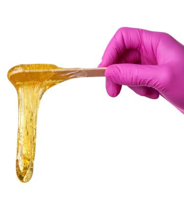 100 Natural Wooden Disposable Wax Spatulas for Hair Removal - Hygienic Smooth Waxing Sticks for Body Face Legs & Bikini - Buy Online on GoSupps.com