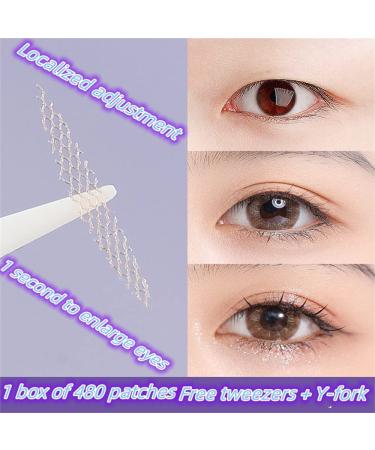 Double Eyelid Tape for Hooded Eyes - Invisible & Waterproof Eyelid Lifter Strips for Instant Lift & Definition | Breathable Solution for Heavy Saggy Uneven Lids - Buy Online on GoSupps.com