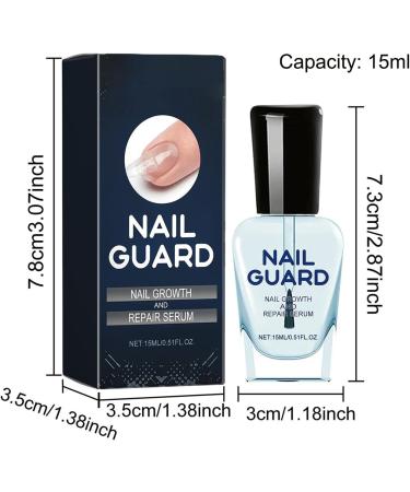  Generisch Nail strengthening liquid - 15 ml - Renewal solution to strengthen nails - Care for damaged nails and toenails for women men and grandparents - Buy Online on GoSupps.com