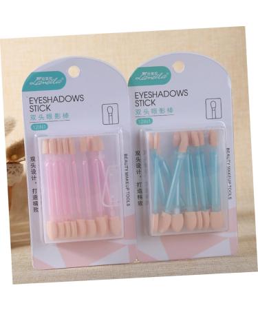 Baluue 24pcs Makeup Eyeshadow Brush Makeup Eye Sponge Cosmetic Eyeshadow Sponge Foam Eyeshadow Brush - Buy Online on GoSupps.com