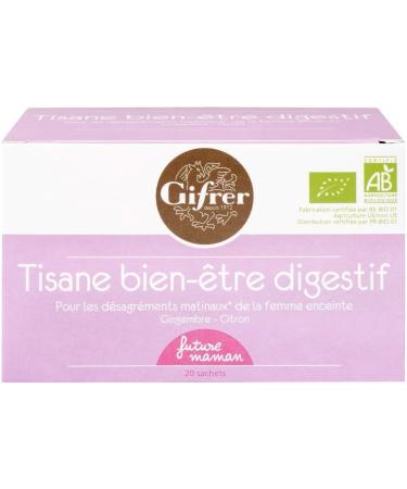 Gifrer Organic Breastfeeding Herbal Tea 20 Sachets - Buy Online on GoSupps.com