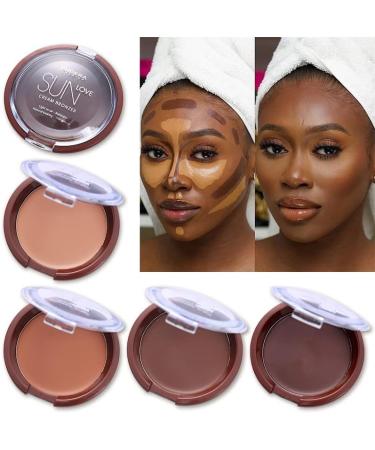Phoera Sun Love Cream Bronzer - Natural Looking Matte Sun-Kissed Glow - Sweat Resistant - Aquapurity (203 Sunset) - Buy Online on GoSupps.com