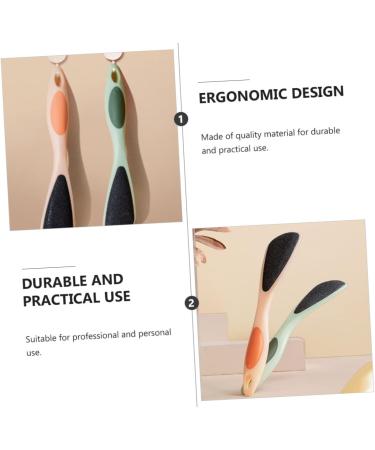 POPETPOP Foot Rubbing Board Heart Puff Makeup Plastic Scraper Foot Grinding Board Foot Remove Hard Skin Foot Remover Foot Grinding Tool Foot Scrubbing Tool Pp Scraping Board Pedicure - Buy Online on GoSupps.com