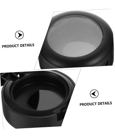 Housoutil Mini Eyeshadow Palette Organizer 8piece Cosmetics Storage Drawer For Eyeshadow Supplies 4x38cm black - Buy Online on GoSupps.com