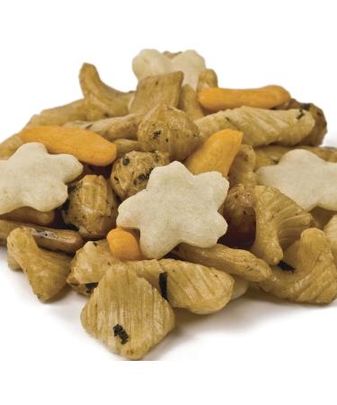 Medley Hills Farm Oriental Rice Crackers - Crunchy & Spicy Japanese Snack | 2 lbs Resealable Bag - Buy Online on GoSupps.com