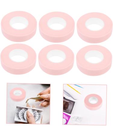 Angoily 6 Rolls Grafting Eyelash Tape Cosmetology Supplies Nail Tools for Nail Art Tape for Dispenser Lash Tapes for Eyelash Lash Tools Eyes Extension Belt Pink Non-woven Fabric - Buy Online on GoSupps.com