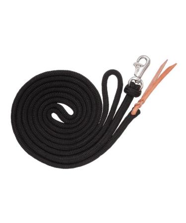 Tough 1 Training Lead with Trigger Bull Snap, Black, 14' - Buy Online on GoSupps.com