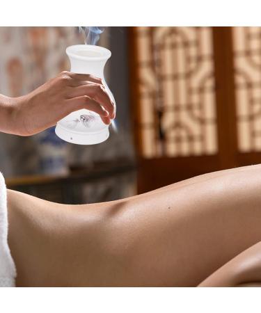 Magiclulu Scratch Cup & Moxa Ball Burner - Weight Loss Cupping Therapy - Portable Ceramic Vascular Cup Combo - Buy Online on GoSupps.com