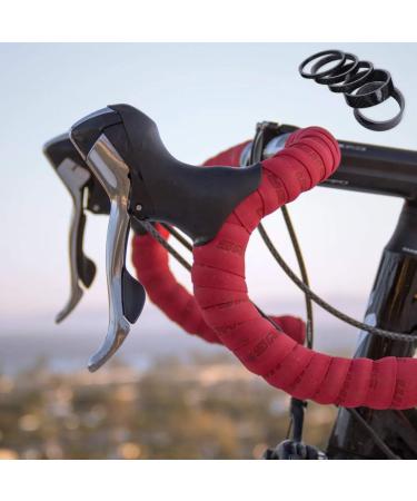 BESPORTBLE 5pcs Aluminum Alloy Bicycle Headset Spacer Set - 1 1/8-Inch Stem Fit for MTB BMX Road Bikes - 3/5/10mm - Black - Buy Online on GoSupps.com