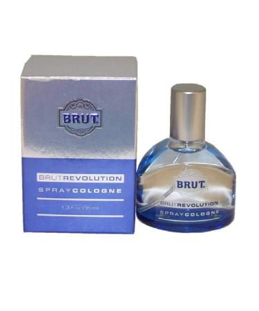 Brut Revolution Spray Cologne 1.3 Ounce