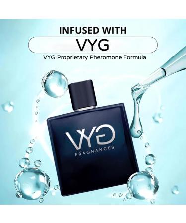 VYG Chrome Eau de Toilette Pheromone Perfume for Men Fragrance Fresh Aquatic Mens Cologne Classic Summer Beach Scent Luxury Perfumes for Men 50ml (1) - Buy Online on GoSupps.com