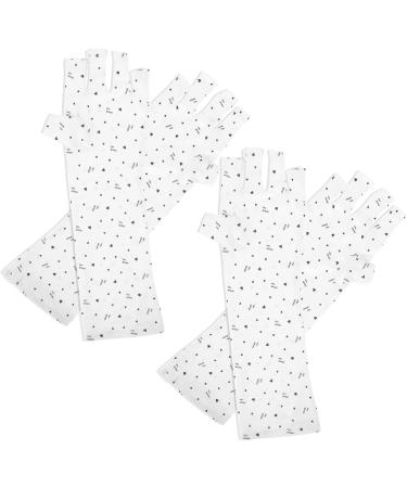 minkissy 10 Pairs Nail Gloves Uv Gloves Manicure Gloves Sun Gloves Gloves Gel Nails Gloves Fingerless Anti Uv Glove Fingerless Uv Protection Gloves Uv Prevention Gloves Anti-uv - Buy Online on GoSupps.com