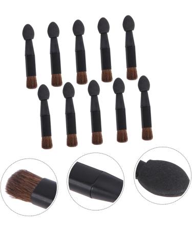 Mikinona 10pcs Double Ended Eye Shadow Stick Eye Makeup Makeup Eyeshadow Makeup Brush Horse Hair - Buy Online on GoSupps.com