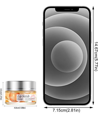 Natural Lip Peeling & Repair Balm - Mllkcao Strawberry Orange Peach | 20g for Dry Lips - Buy Online on GoSupps.com