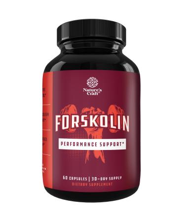 Pure Forskolin Extract - Fat Burning & Metabolism Boosting Weight Loss Supplement - Natural Pills for Women & Men 30 Servings per Container
