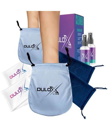 Microfiber Cleaning Cloth (2X) + Eyeglass Cleaning Cloth case (2X) + Microfiber Screen Cleaner Mitt (2X) + Eyeglass Cleaning Sprayer (1OZ) (2X) - Cleaning Cloth for Car Screen - Optical Lenses DX.US-02