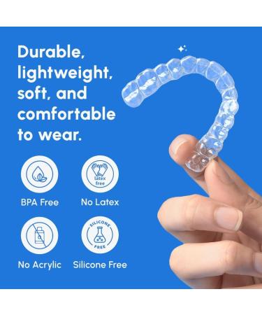 2 Sets of Clear Retainers for Teeth Plastic Retainers for Teeth After Braces Teeth Retainers for Adults & Kids Custom Clear Retainers for Upper & Lower Teeth Teeth Retainers Kit - Buy Online on GoSupps.com
