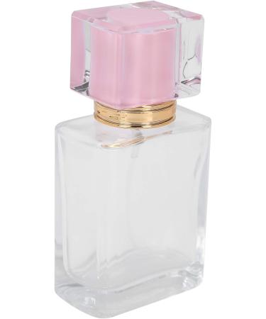 Verdant Touch Perfume Refillable Bottle Glass Perfume Bottle 50ml Refillable Spray Atomizer Container Transparent Pink Liquid Empty - Buy Online on GoSupps.com
