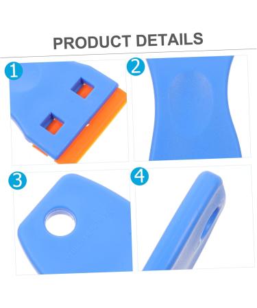 Doitool 3-Piece Car Window Razor Sticker Set - Durable Lacquer Plastic Scrubbing Stickers for Easy Car Cleaning - International Shipping Available - Buy Online on GoSupps.com