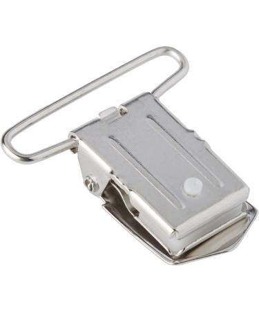 Prym Suspender Clips 18mm Silver-Coloured - Set of 2 for International Shipping | Perfect for Fashion & DIY - Buy Online on GoSupps.com