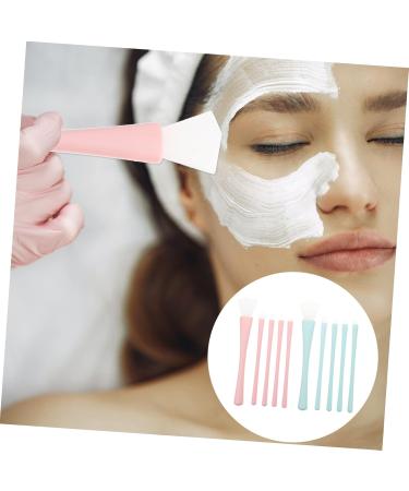 Mikinona 2 Sets Silicone Makeup Brush Lip Makeup Brush Silicone Facial Brush Applicator Eyeliner Applicator Lip Liner Brush Eye Shadow Skincare Brush for Mud Lip Gloss Wand - Buy Online on GoSupps.com