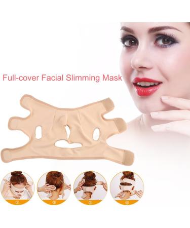 Facial Slimming Belt V-line Mask for Double Chin Removal and Weight Loss (M) - Buy Online on GoSupps.com