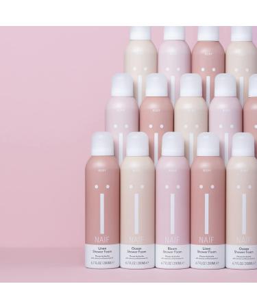 Na f - Natural Shower Foam Pear & Sea Salt Scent - 200ML Body Shower Foam Scented with Sea Salts and Pear Vegan Plastic-f - Buy Online on GoSupps.com