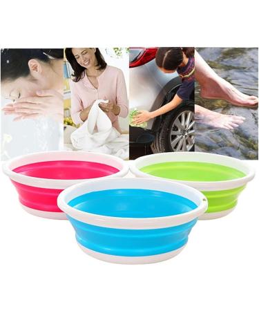 Mop Bucket Folding Basins Collapsible Washbasin High Capacity Vegetable Fruit Basin Space-Saver Household Cleaning Supplies Smooth Sailing - Buy Online on GoSupps.com