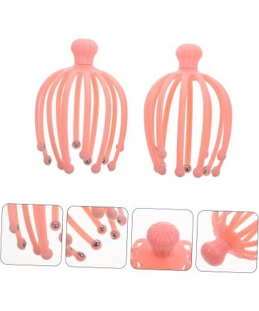 Buy TOVINANNA Head Massager - 2 STK Stainless Steel Headgear & Octopus Back Scratch Massage Device - International Shipping Available - Buy Online on GoSupps.com