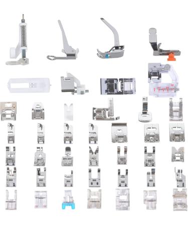 42 Piece Sewing Machine Presser Feet Set for Brother, Babylock, Singer, Janome, and More | Low Shank Sewing Machines - Buy Online on GoSupps.com