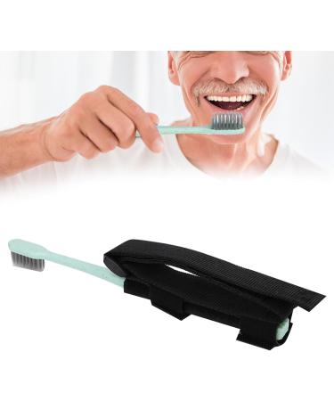 Verdant Touch Senior Care Toothbrush - Arthritis-Friendly Soft Toothbrush with Hand Loop for Easy Cleaning - Portable & Comfortable - Buy Online on GoSupps.com