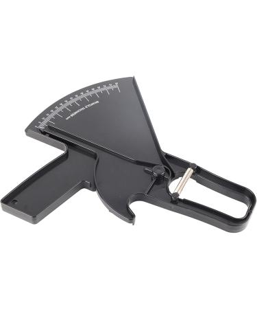2 Colors 0-80MM Body Fat Measure Tape Skinfold Caliper for Man & Woman Building Muscle Body Fat Caliper for Man & Woman Waist Leg Tracking(black) - Buy Online on GoSupps.com