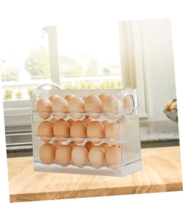 ABOOFAN Egg Storage Box Tray with Lid Drawer Organizer Plastic Egg Tray Egg Storage Holder Dog Storage Rack - Buy Online on GoSupps.com