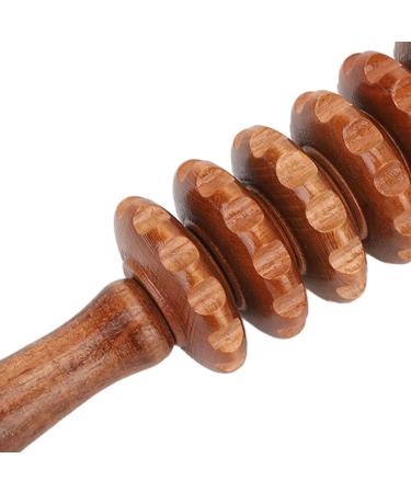 Massage Tab for Fatigue Relief & Muscle Relaxation - Meridian Excavator Rod (Wine Red) | International Shipping - Buy Online on GoSupps.com