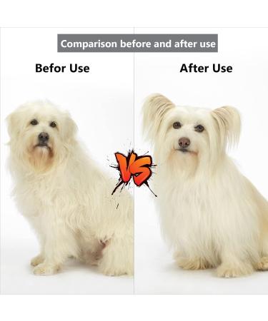 Pet Grooming Brush for Dogs and Cats | Shedding and Tangled Hair Removal Tool with Cleaning Button and Massage Feature | Long and Short Hair | Grey Color - Buy Online on GoSupps.com