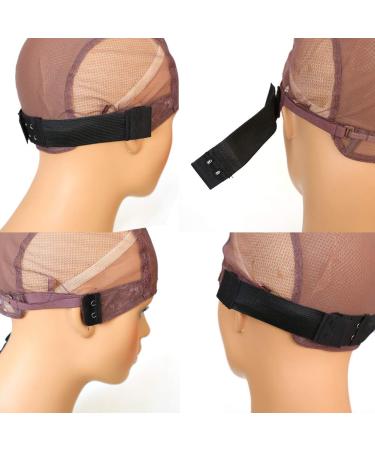 Adjustable Elastic Bands for Wigs - 5pcs Black Sewing Bands 1.2 x 9.5 - ZigZag Hair - Buy Online on GoSupps.com