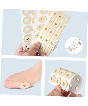 minkissy 4sheets Latex Corn Stickers Toe Separator Corn Cushions Corn Shoes Sticker Toe Feet Pads Foam Callus Cushions Corn Cushion Pads Corn Protector Pad Foot Stickers Latex Sponge Care - Buy Online on GoSupps.com