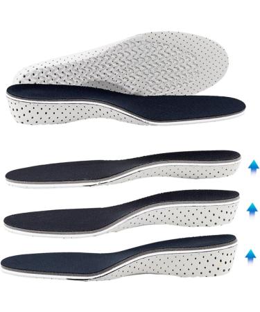 Healvian 4 Pairs Height Increasing Shoe Inserts - Invisible Full Length Insoles for Men | Air Shoe Lift & Elevator Insoles for Enhanced Comfort & Style - Buy Online on GoSupps.com