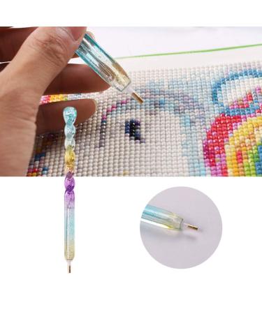 Healifty 2-Piece Manicure Tools Set | Nail Art Picker Dotting Pen & Acrylic Handle | Perfect for Nail Painting & Decoration - Buy Online on GoSupps.com