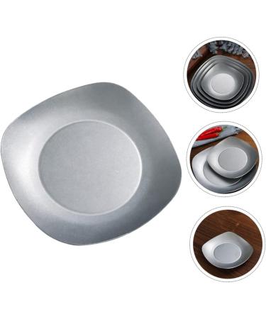 HOMSFOU 3pcs Square Snack Plate Soy Dish Ceramic Plates Soy Sauce Plates Oyster Dishes Sauce Seasoning Dish Small Plates Small Sauce Cups Square Plates Spices Dishes Stainless re-usable As Shownx3pcs 9.5X9.5CMx3pcs - Buy Online on GoSupps.com