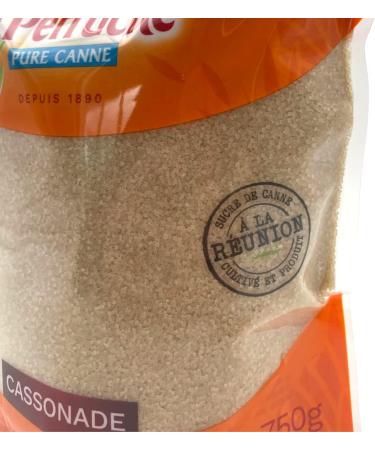 La Perruche Brown Cassonade Sugar 750g x 2 - Buy Online on GoSupps.com