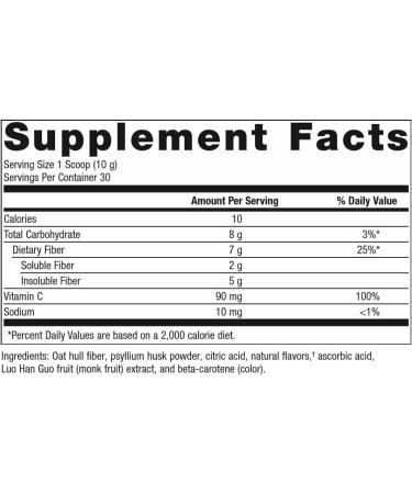 Metagenics Herbulk Orange Flavor - 30 Servings | Natural Fiber Supplement - Buy Online on GoSupps.com