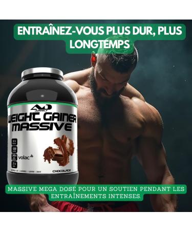  ADDICT SPORT NUTRITION AD Muscle mass protein - Bodybuilding multivitamins - Weight gain - Whey protein - Massive weight gainer - 2.5 kilos - - Buy Online on GoSupps.com