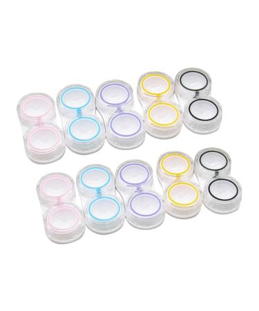 Swoomey travel case for contact lenses eye contact case contact lens organizer decorative contact lens container lens holder colored contact lenses container
