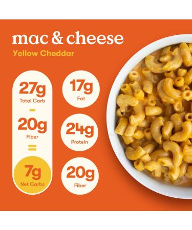 Perfect Keto Macaroni and Cheese 6 Pack - Gluten-Free & Grain-Free Low Carb Pasta for Keto Diet - Buy Online on GoSupps.com